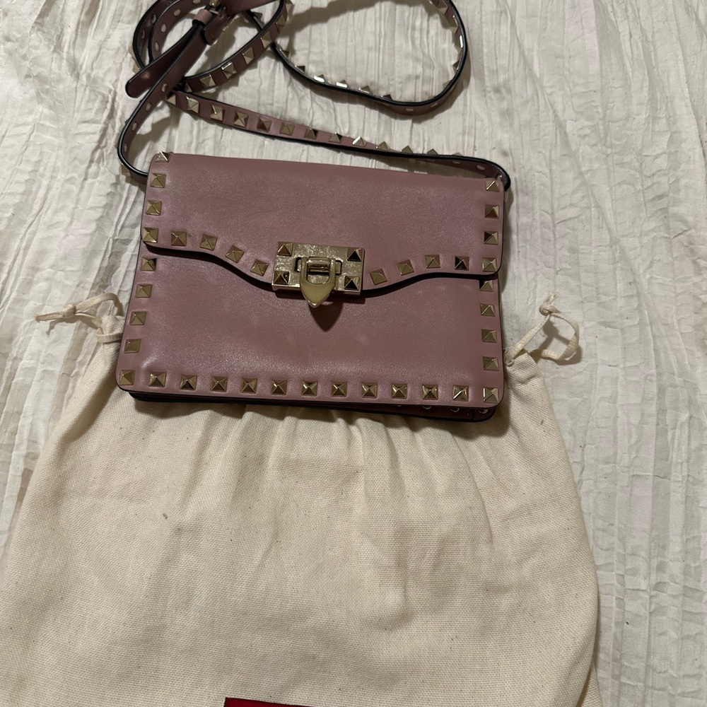 Valentino blush crossbody bag - Picture 2 of 8
